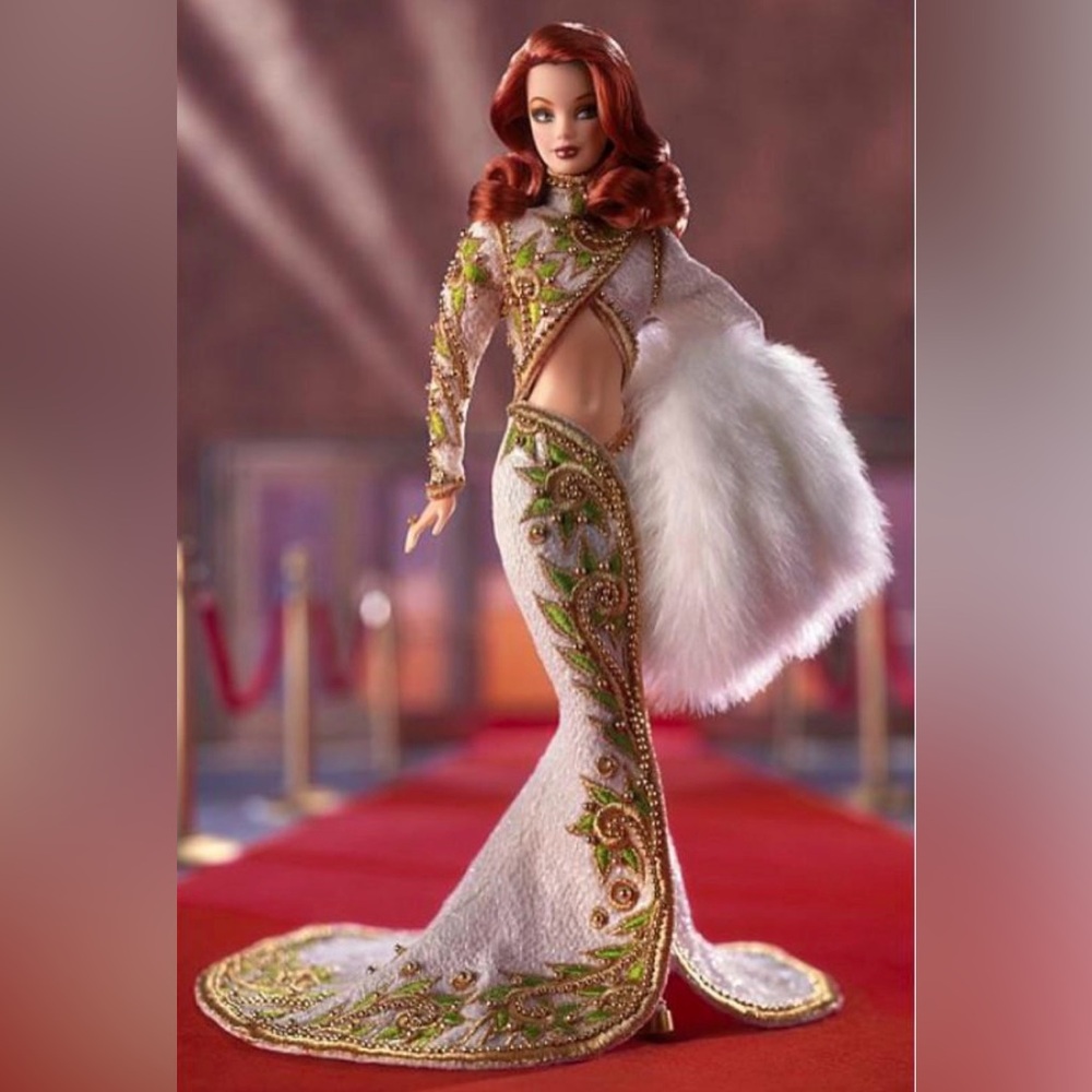 Bob Mackie Barbie “Radiant Redhead” Limited Edition- Red Carpet - In Box!